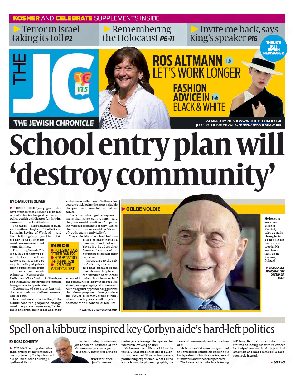 Jewish Chronicle 1