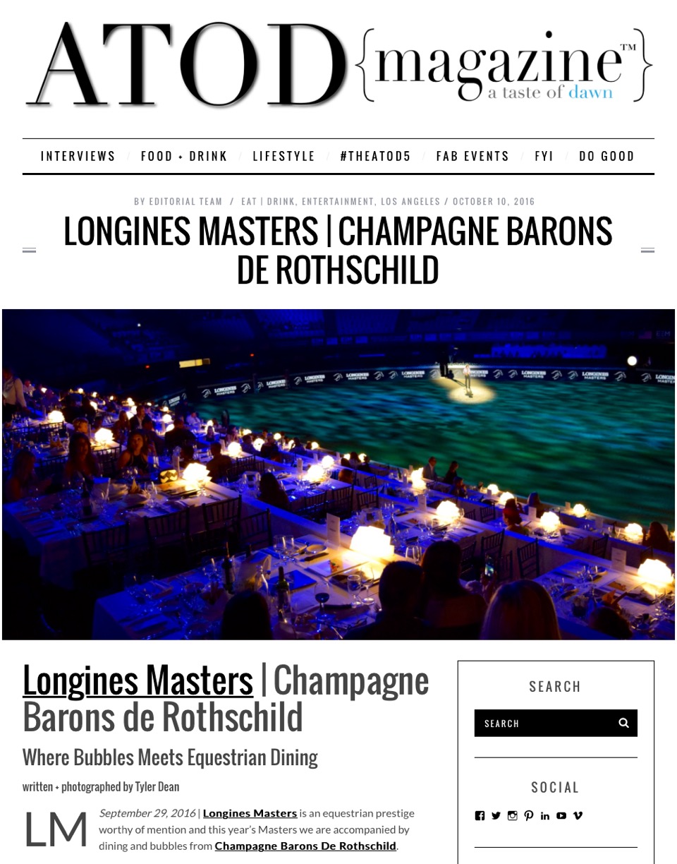 Longines Champagne Barons de Rothschild 1