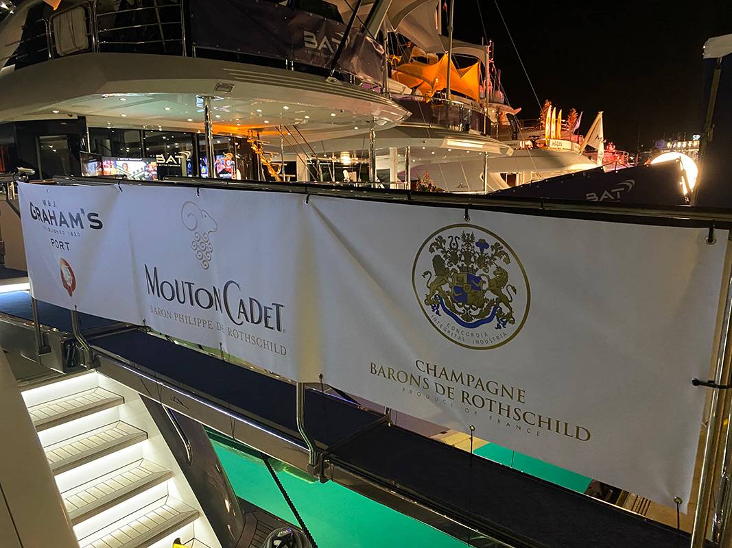 Tax Free Fair in Cannes 2022 • Champagne Barons de Rothschild